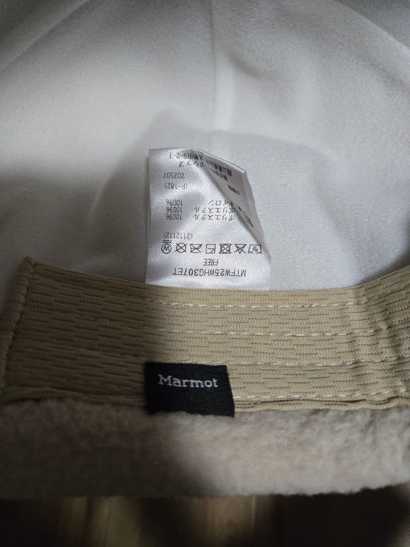 Marmot×ETRE TOKYO ボアフリースキャップ