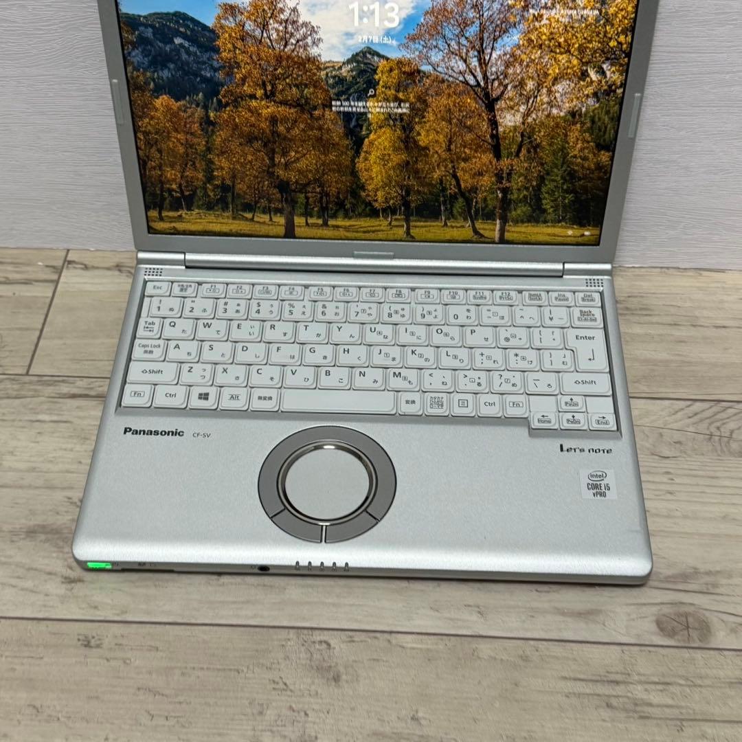レッツノート SV9 i5 10世代 8G 256GB Win11 バッテリー◎
