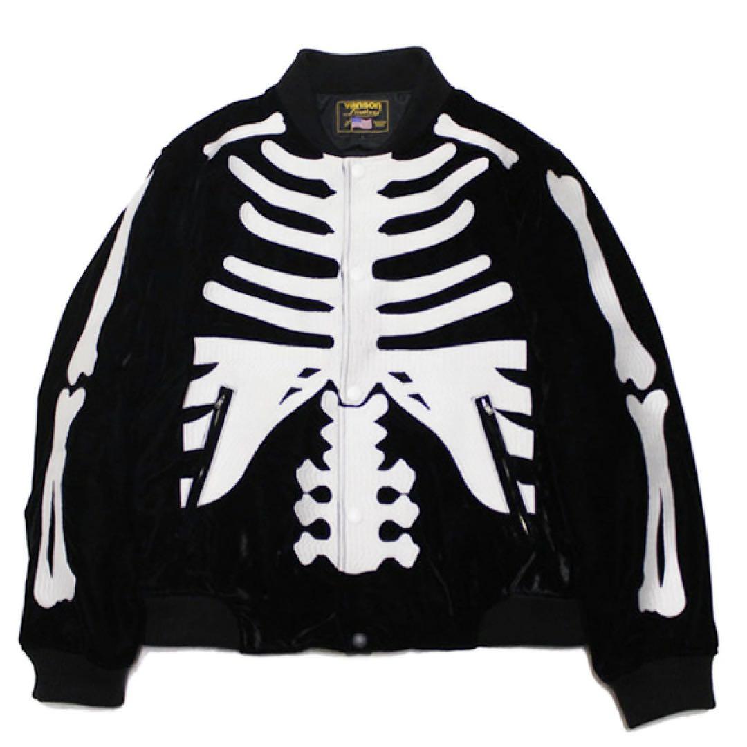 新品未使用　Sサイズ　VANSON バンソン 50周年記念 ボンバージャケット