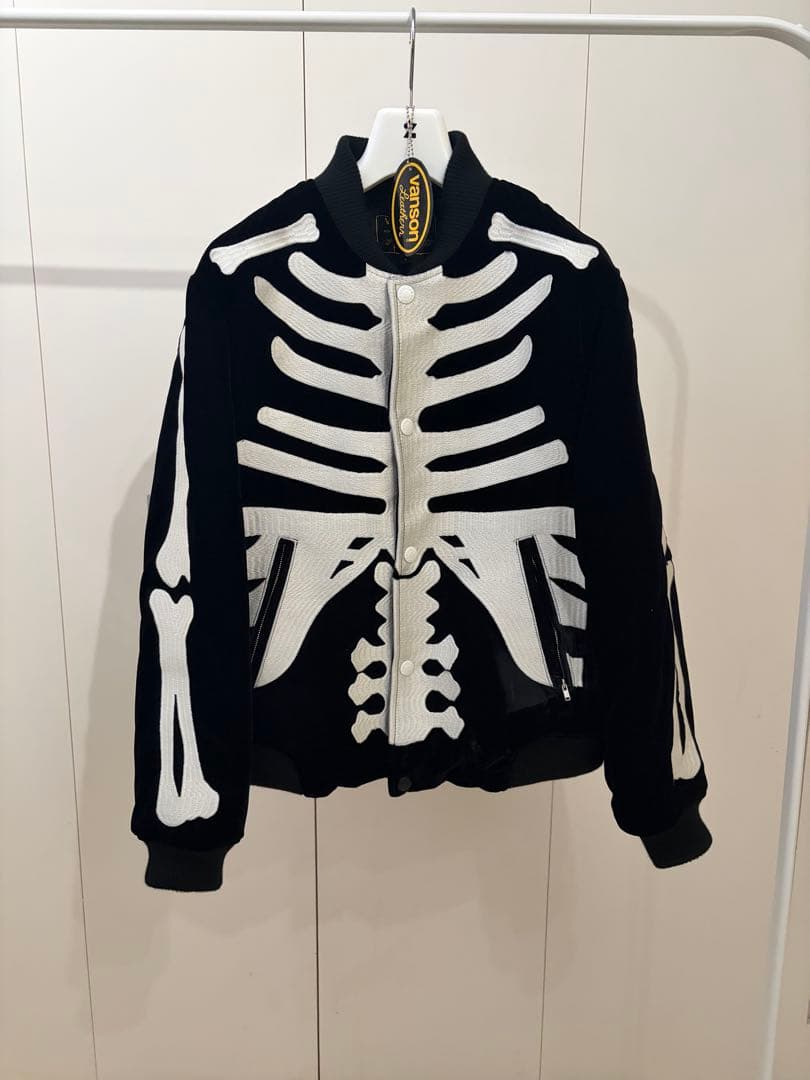 新品未使用　Sサイズ　VANSON バンソン 50周年記念 ボンバージャケット