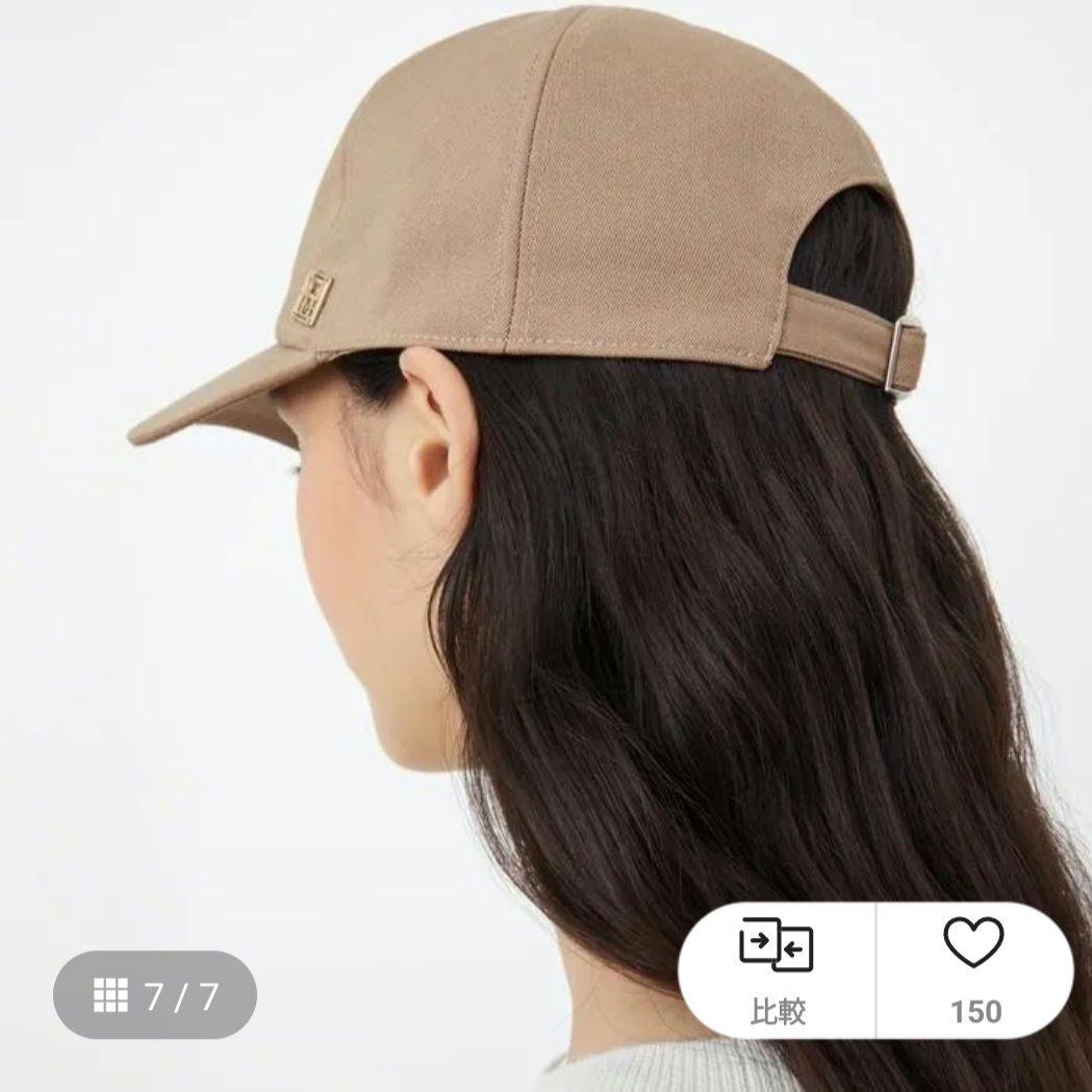 新品　totême キャップ ベージュ