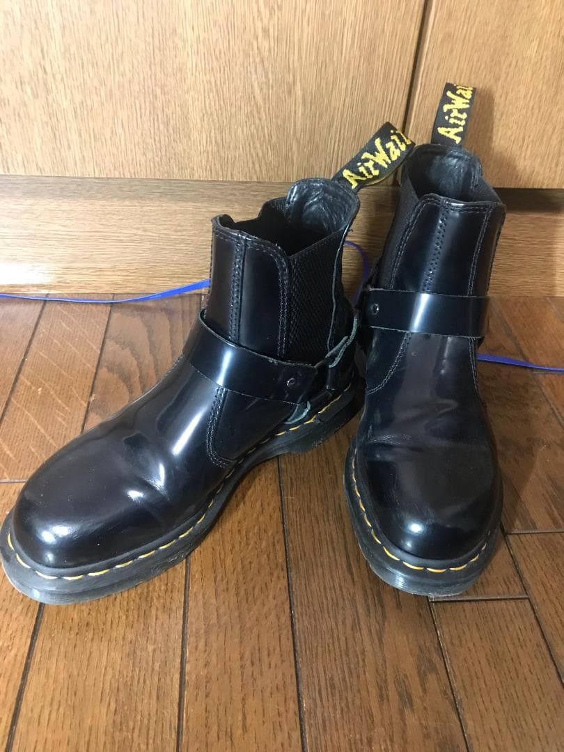 Dr.Martens/ドクターマーチン/ブーツ24.5　AirWairロゴ付き。