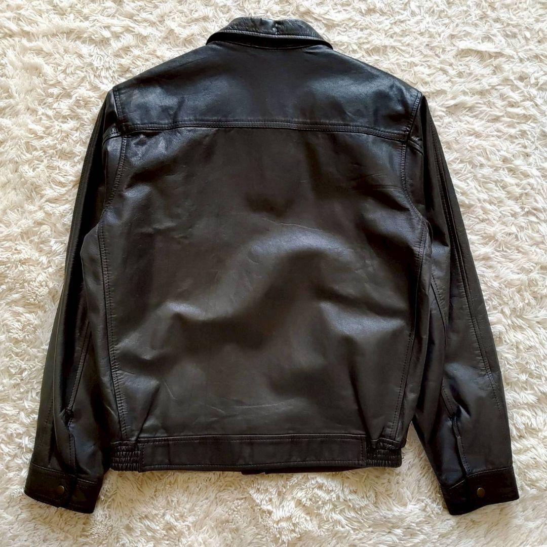 あ*ぱ様 Yves Saint Laurent 牛革 レザージャケット レザーブ