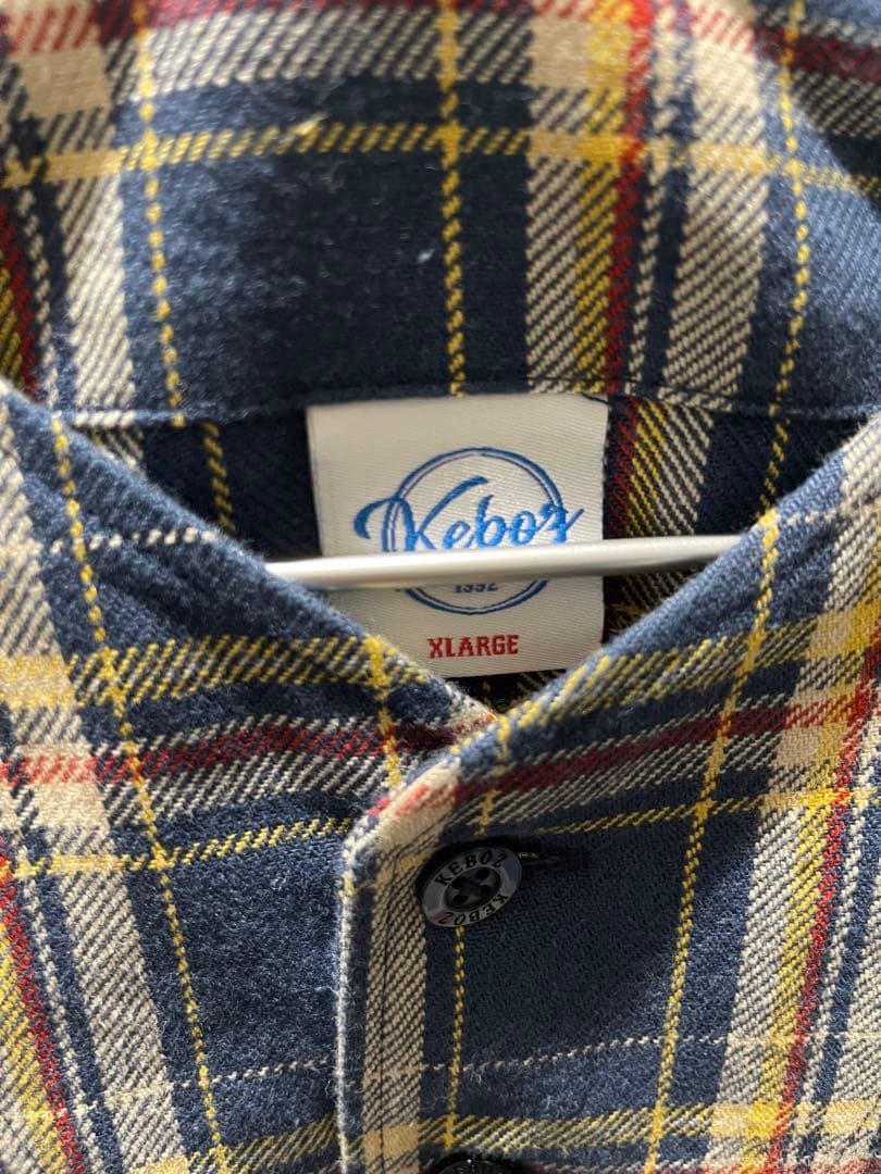 【美品】Keboz CHECK BB SHIRT