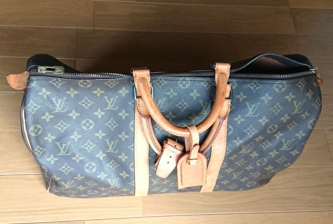 【美品 本物保証】Louis Vuitton モノグラム ボストン キーポル45