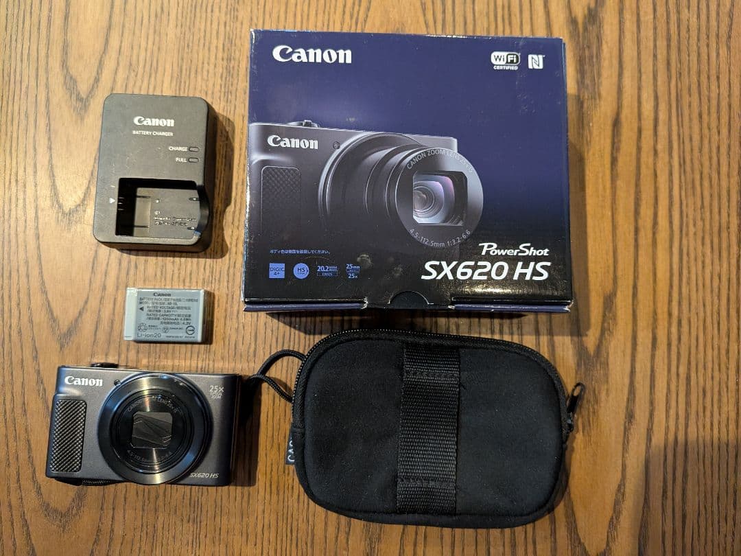【美品】Canon PowerShot SX620 HS 　ブラック