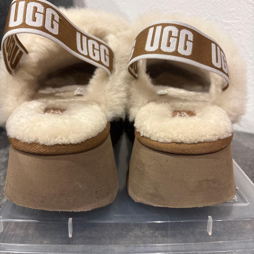 UGG ムートン　スリッポン　厚底　ファンケット