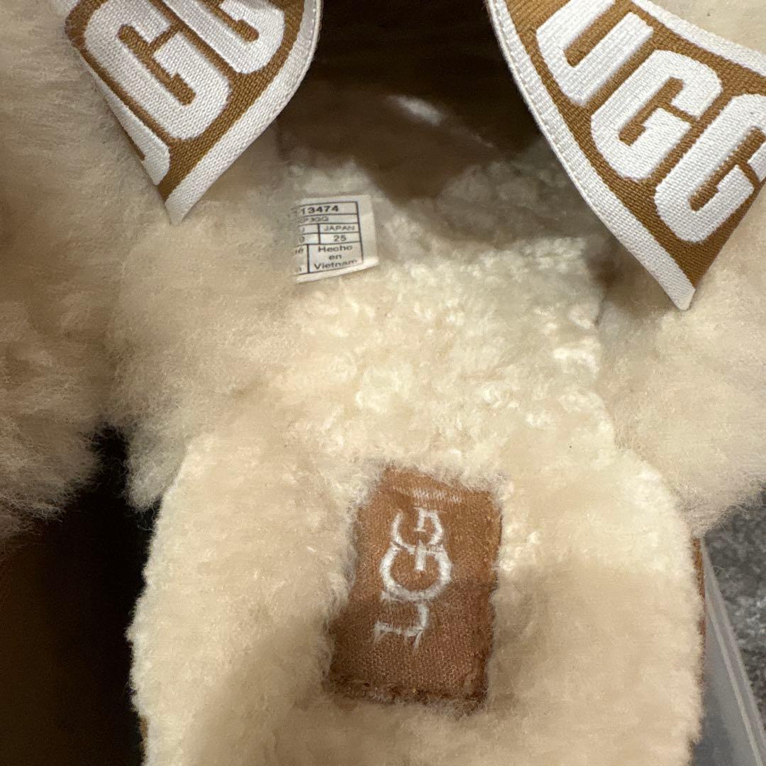 UGG ムートン　スリッポン　厚底　ファンケット