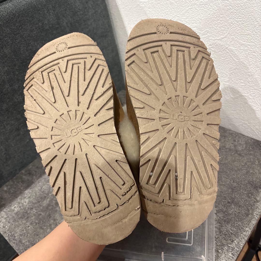 UGG ムートン　スリッポン　厚底　ファンケット