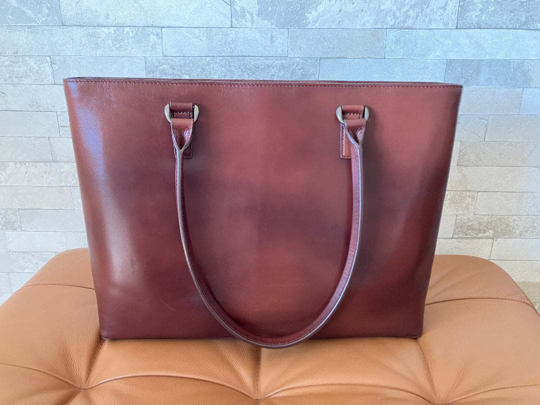 マザーハウス　アンティーク スリム トート