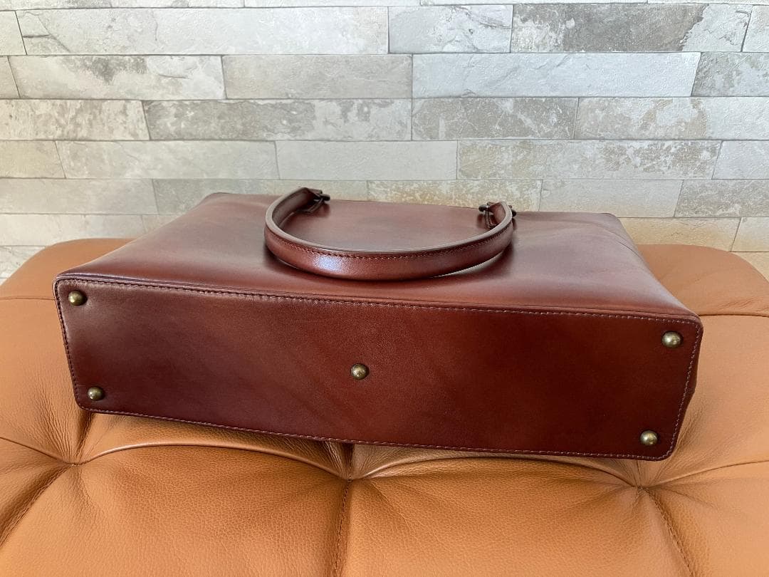 マザーハウス　アンティーク スリム トート