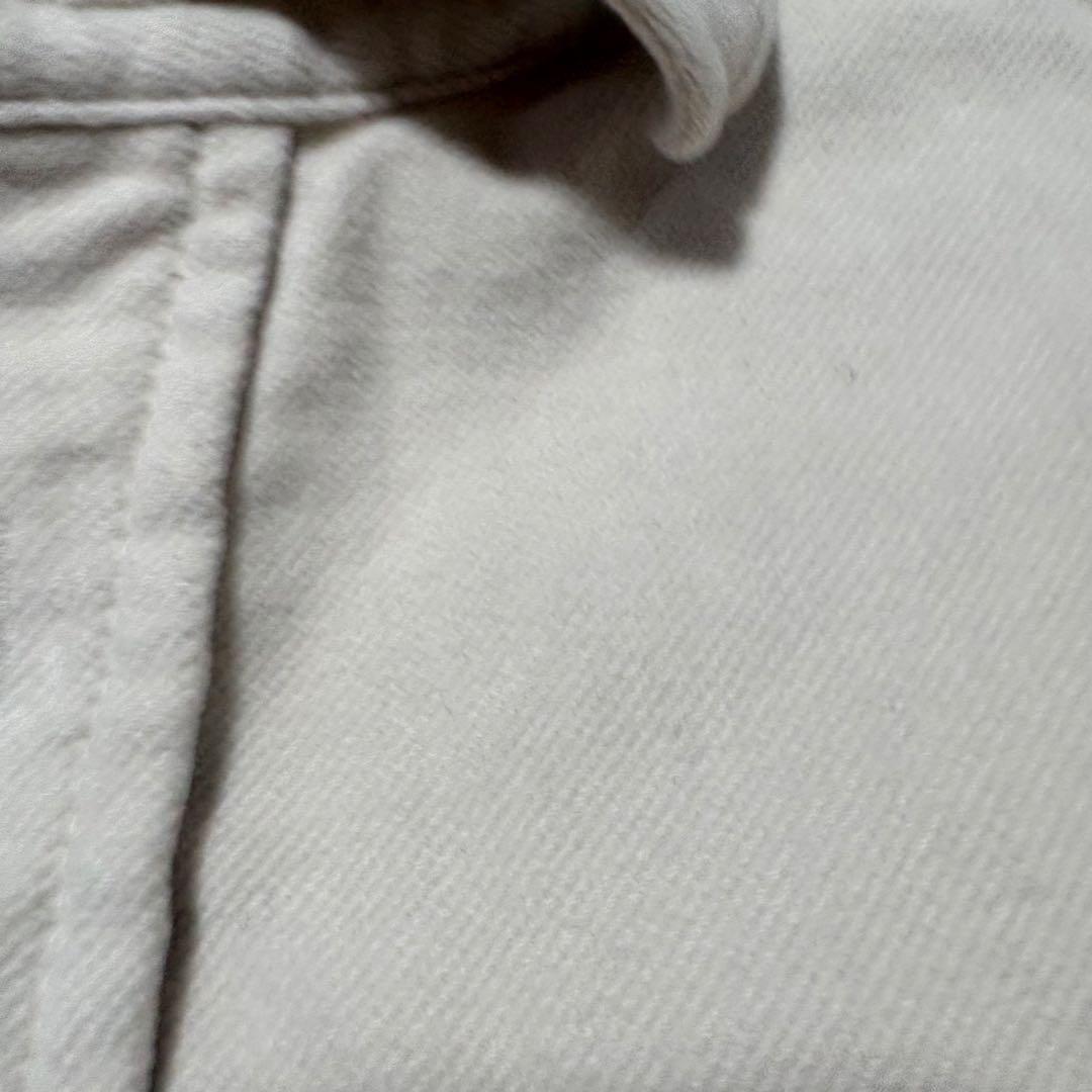 新品 未使用 45R 日本製 コットンストレッチ ワークシャツ レディース