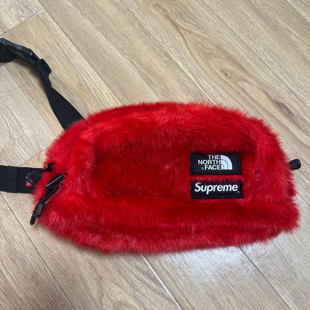 【11/27値下】THE NORTH FACE × Supreme ボディバッグ