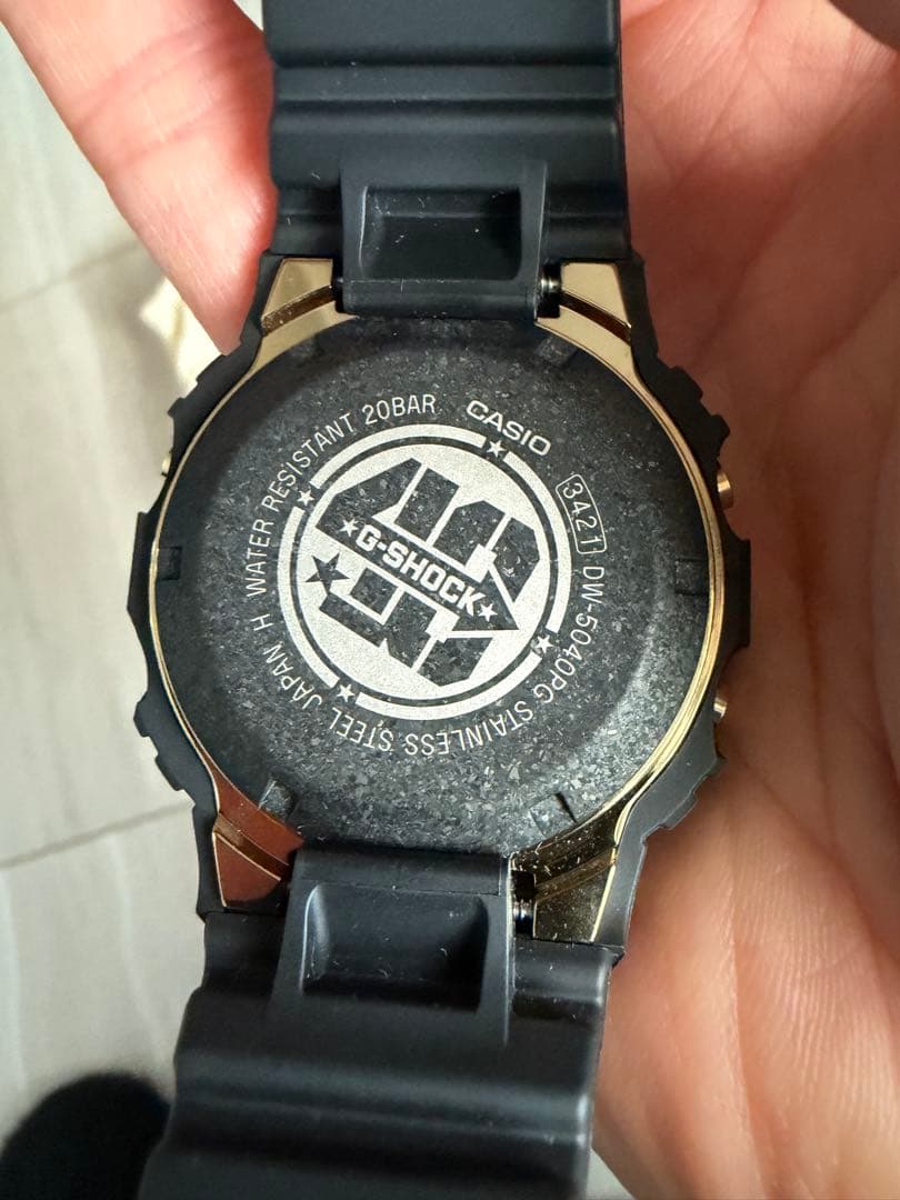 前*隆様 カシオ　DW-5040PG-1JR　40周年記念モデル