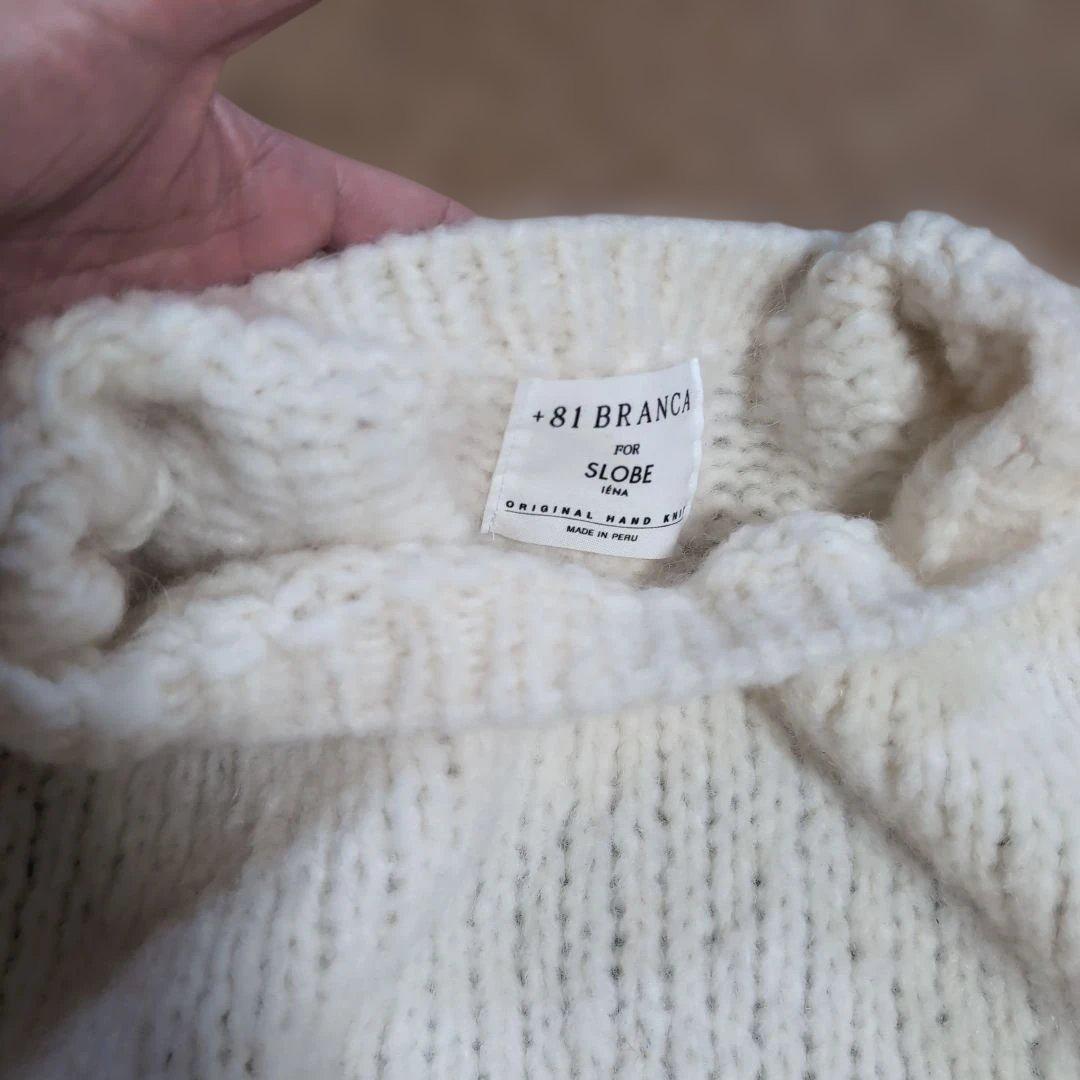 +81 BRANKA FOR SLOBE IENA ペルーニット