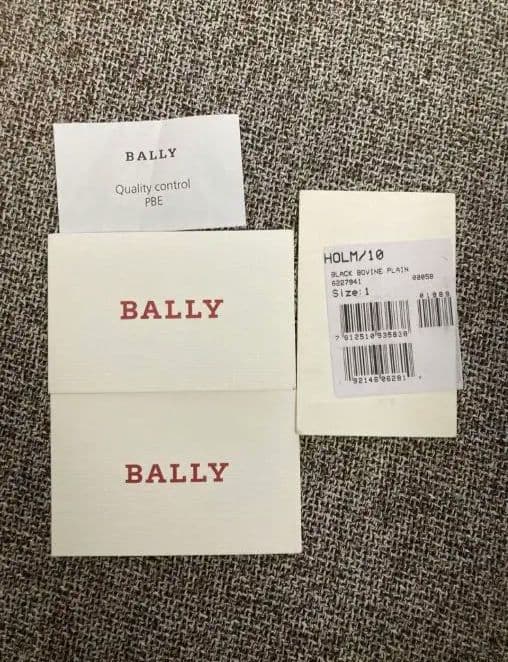 BALLY ショルダーバッグ ブラック/レッド