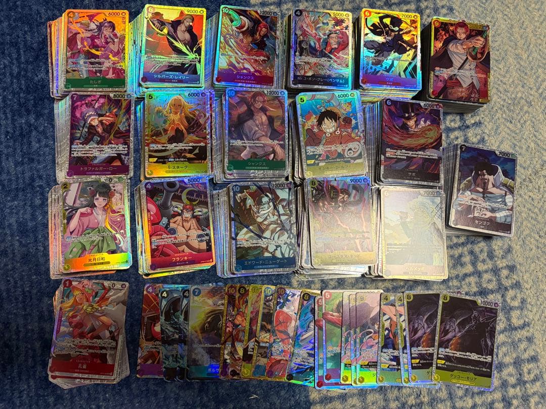 ワンピースカード　SR等908枚　まとめ売り　引退品