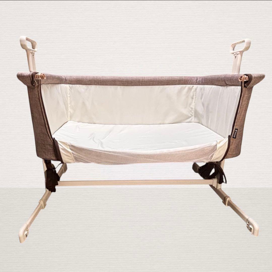 ✨美品✨ リッチェル添い寝コット 高さ 調整可 ベビーベッド