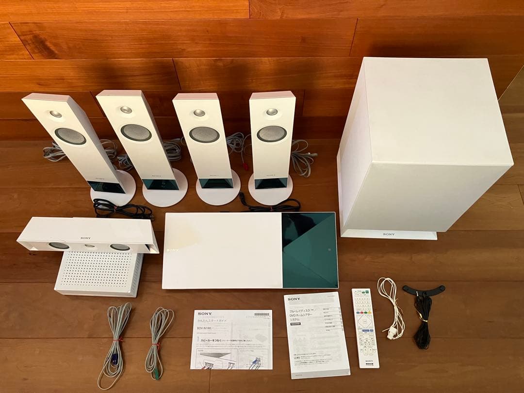 SONY ブルーレイディスク DVDホームシアターシステム ホワイト 5.1ch