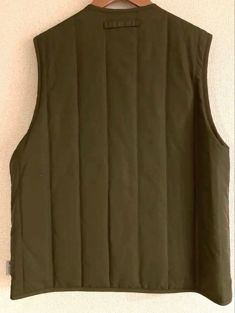 【新品未使用】PWA REFINE-WOOL CHK RV VEST Msize
