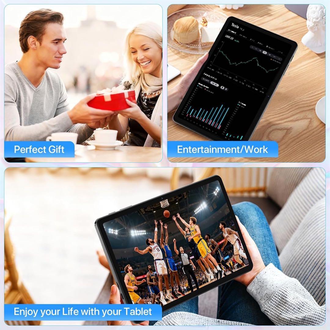 【Android 15】タブレット 10インチ 18GB+128GB+2TB拡張