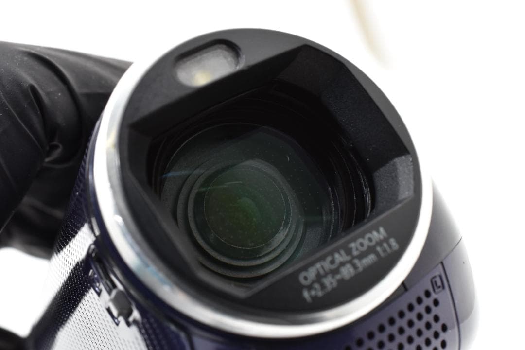 【美品】Panasonic ビデオカメラ HC-V300M ブルー　動作確認済