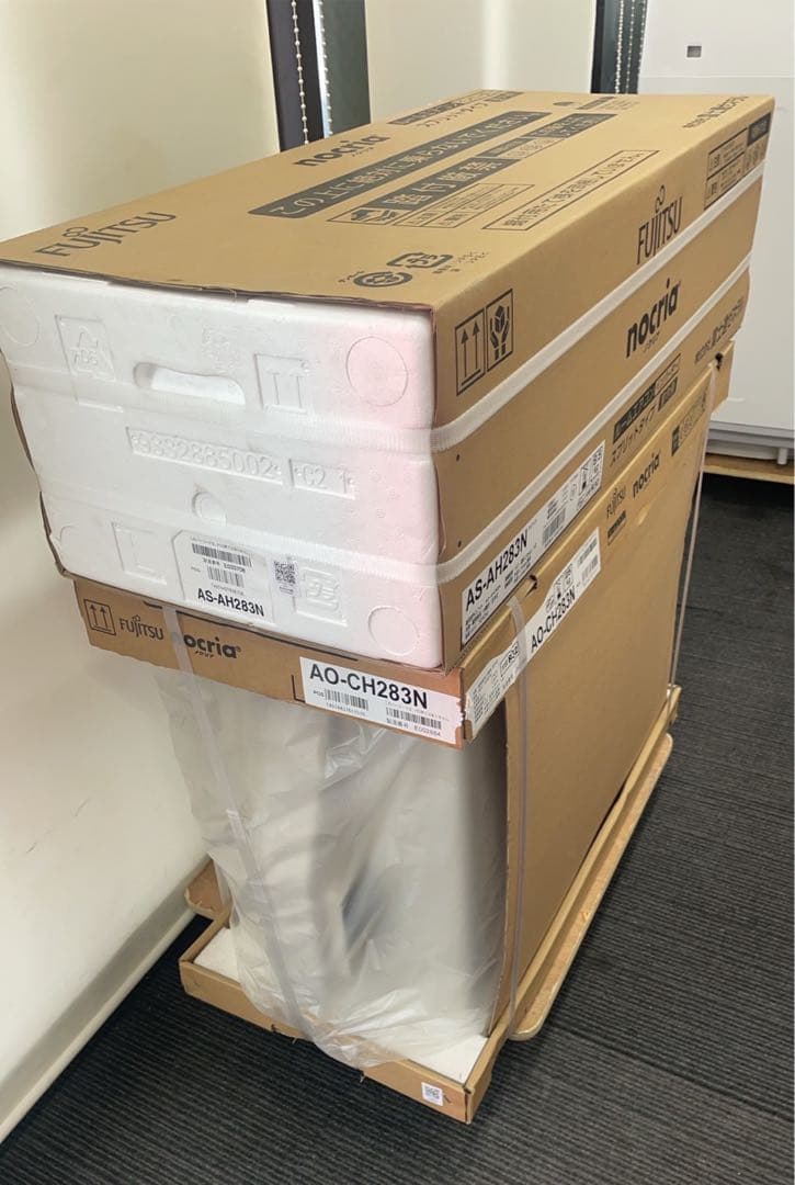★新品未開封！富士通 ルームエアコンノクリアAS-AH283N-W 10畳用