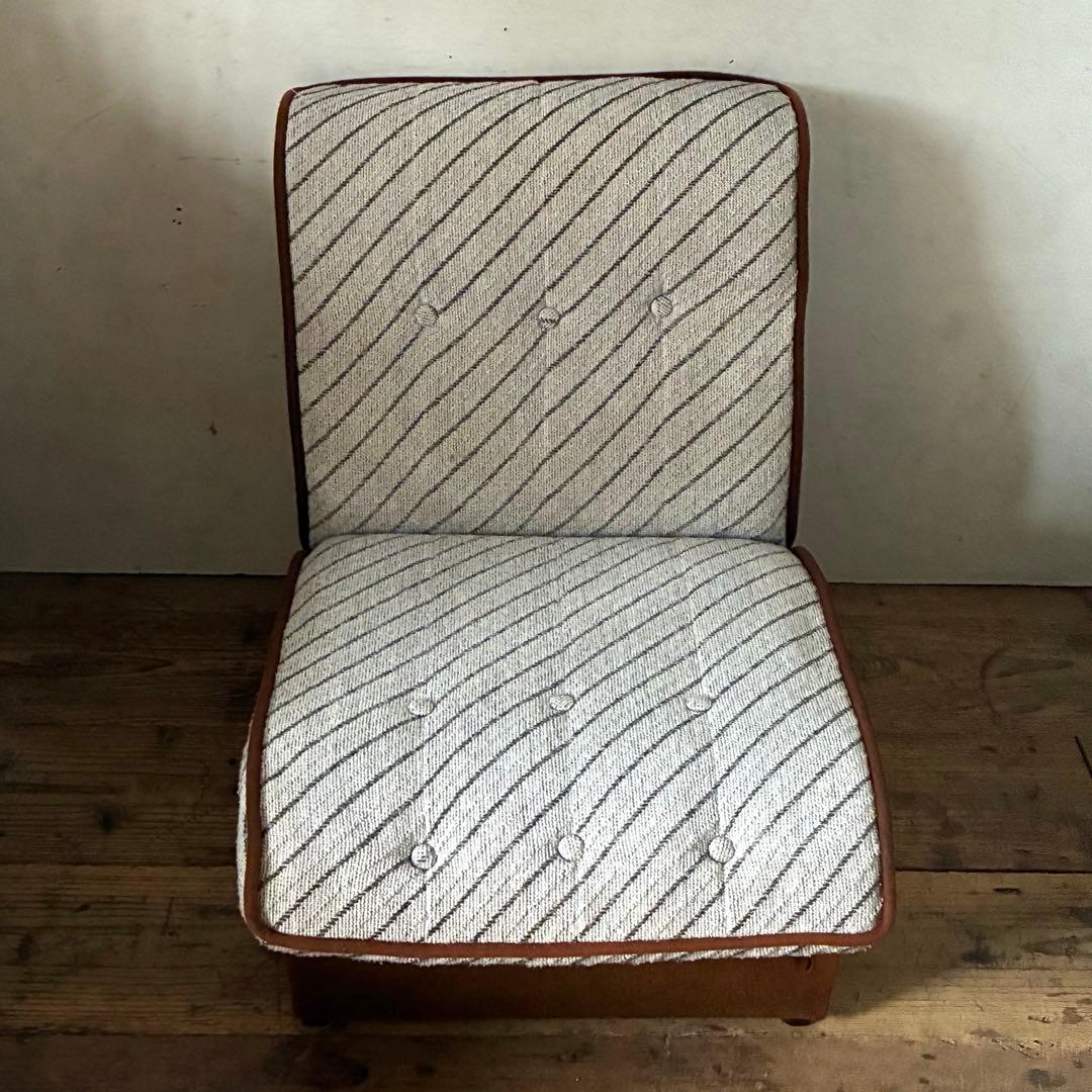 国産ヴィンテージ レトロポップ 1人掛け ソファ ラウンジ 喫茶店