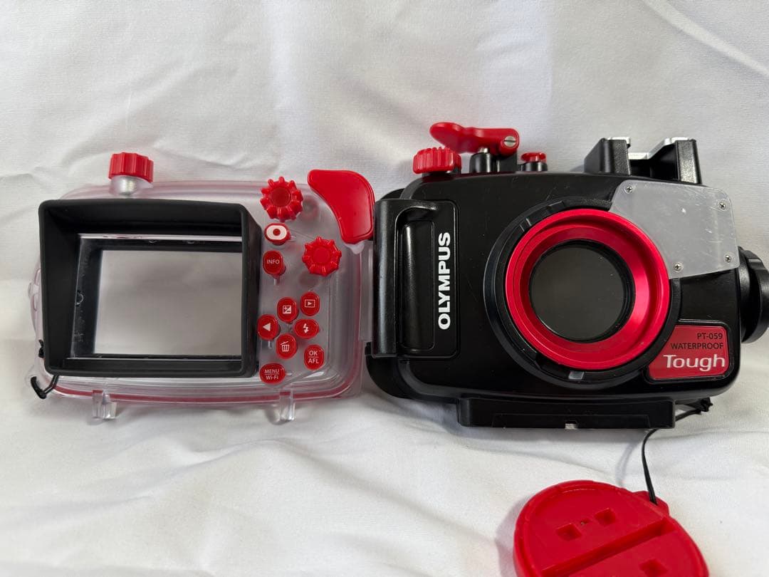 ★ひ★TG-6 PT-059 オリンパスカメラ 防水プロテクター 合計2点