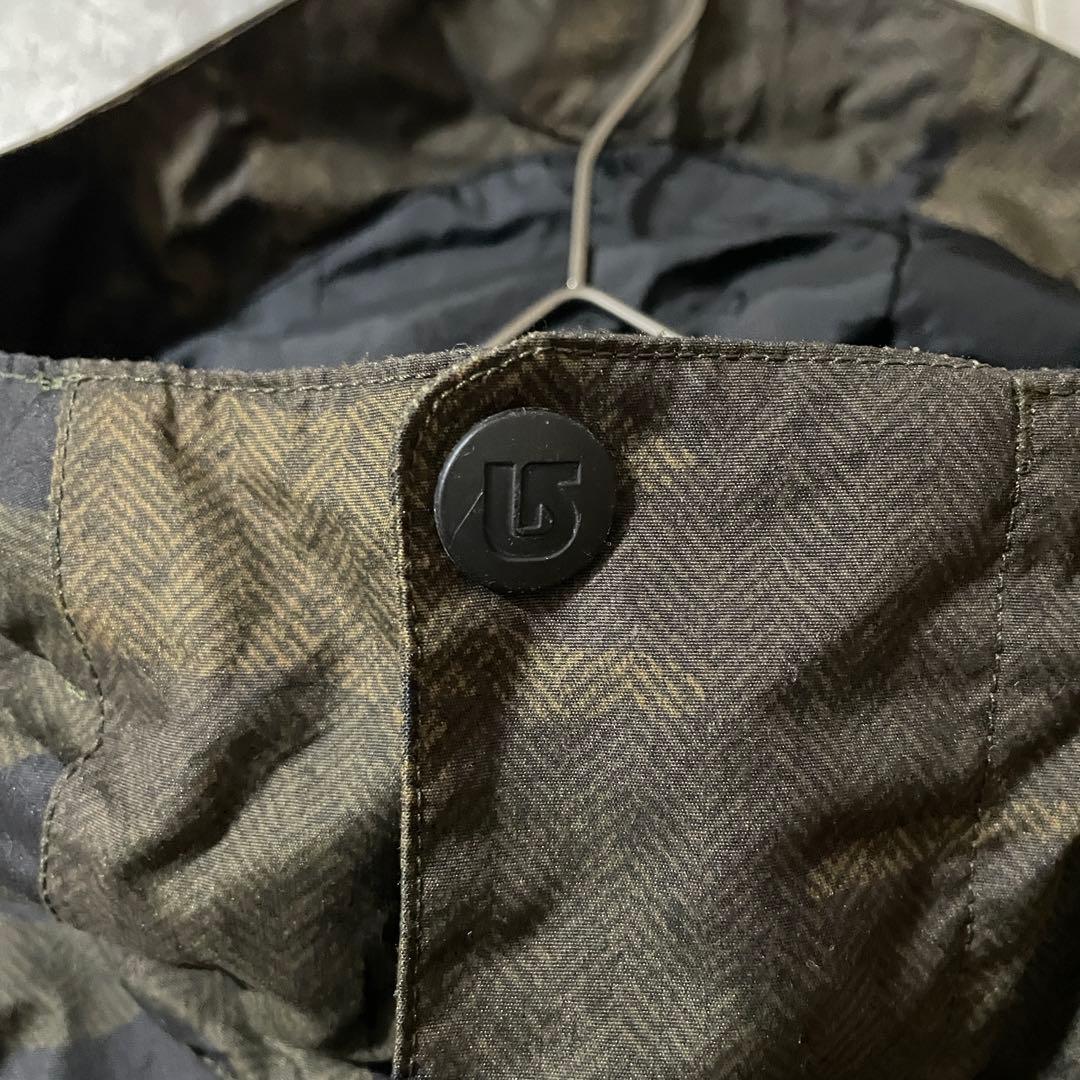 Burtonバートンスキーウェアスノーボードジャケットパーカー迷彩総柄カモフラ