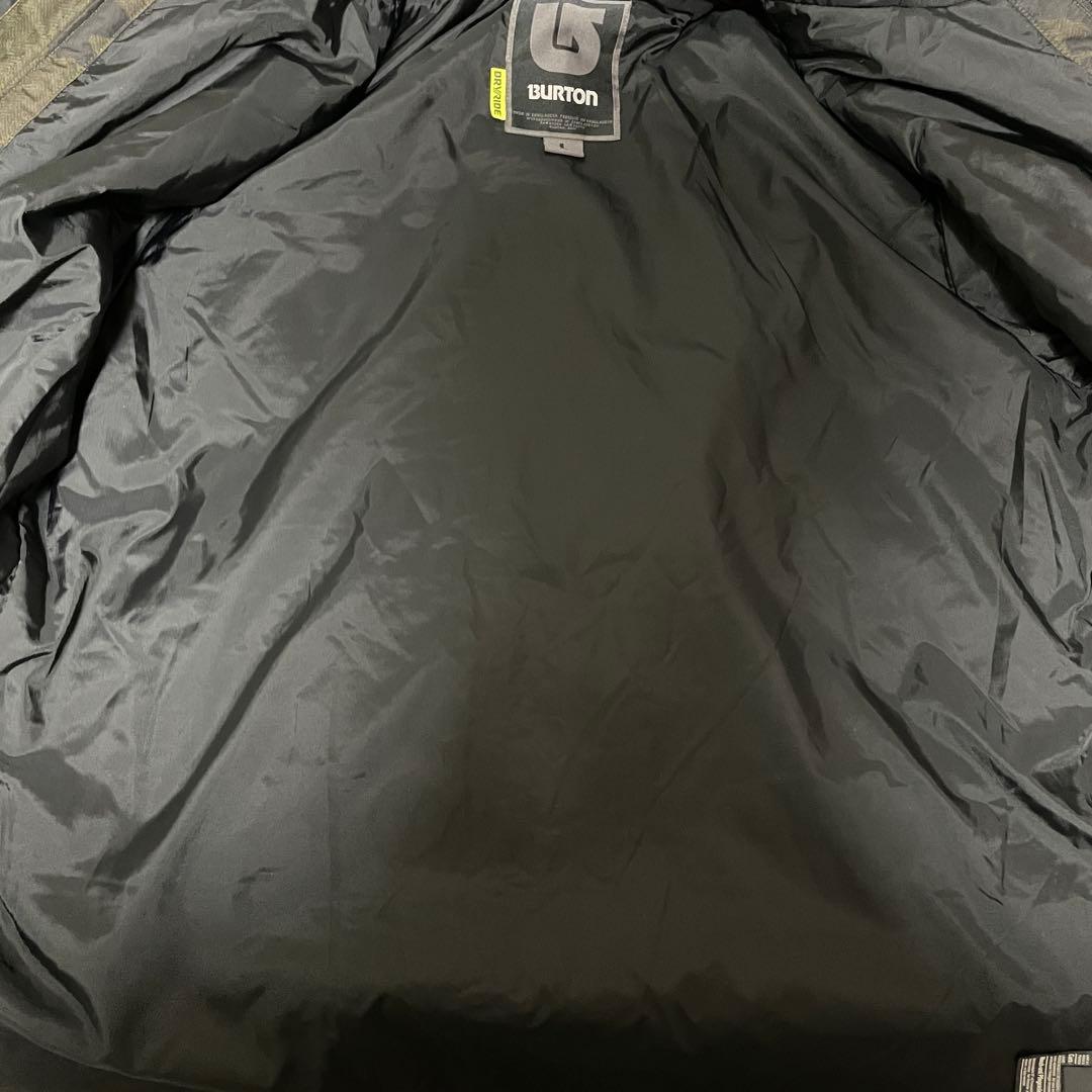 Burtonバートンスキーウェアスノーボードジャケットパーカー迷彩総柄カモフラ
