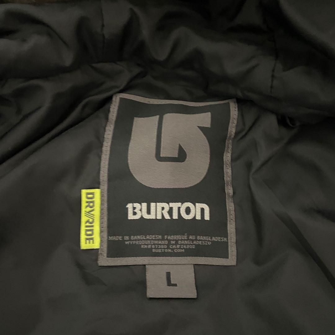 Burtonバートンスキーウェアスノーボードジャケットパーカー迷彩総柄カモフラ