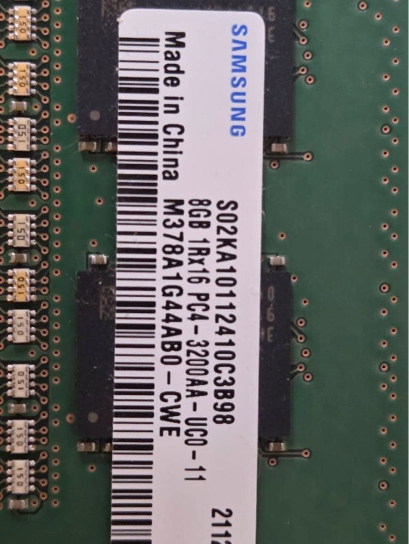 DDR4 8gb 2枚 合計16gb