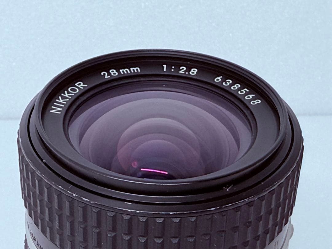 Nikon Ai-s Nikkor F2.8 28mm 各種動作良好