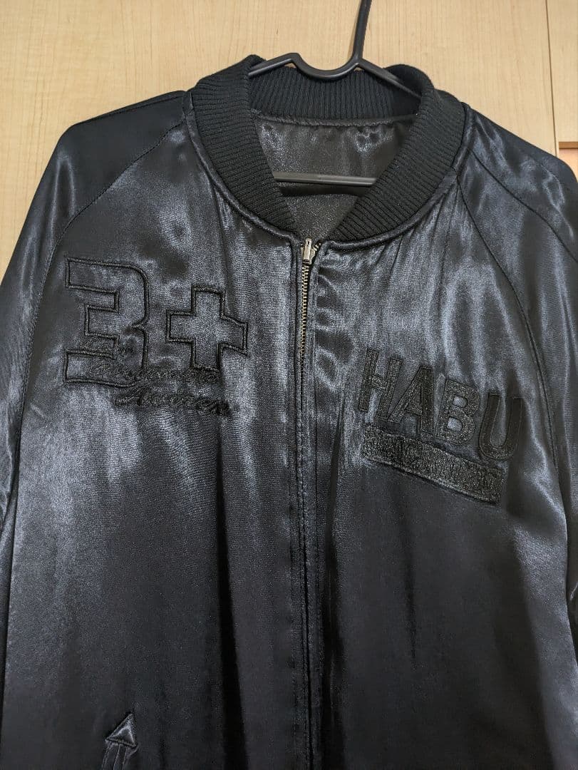 今週末まで 試着のみ　AVIREX　スカジャン　リバーシブル　黒