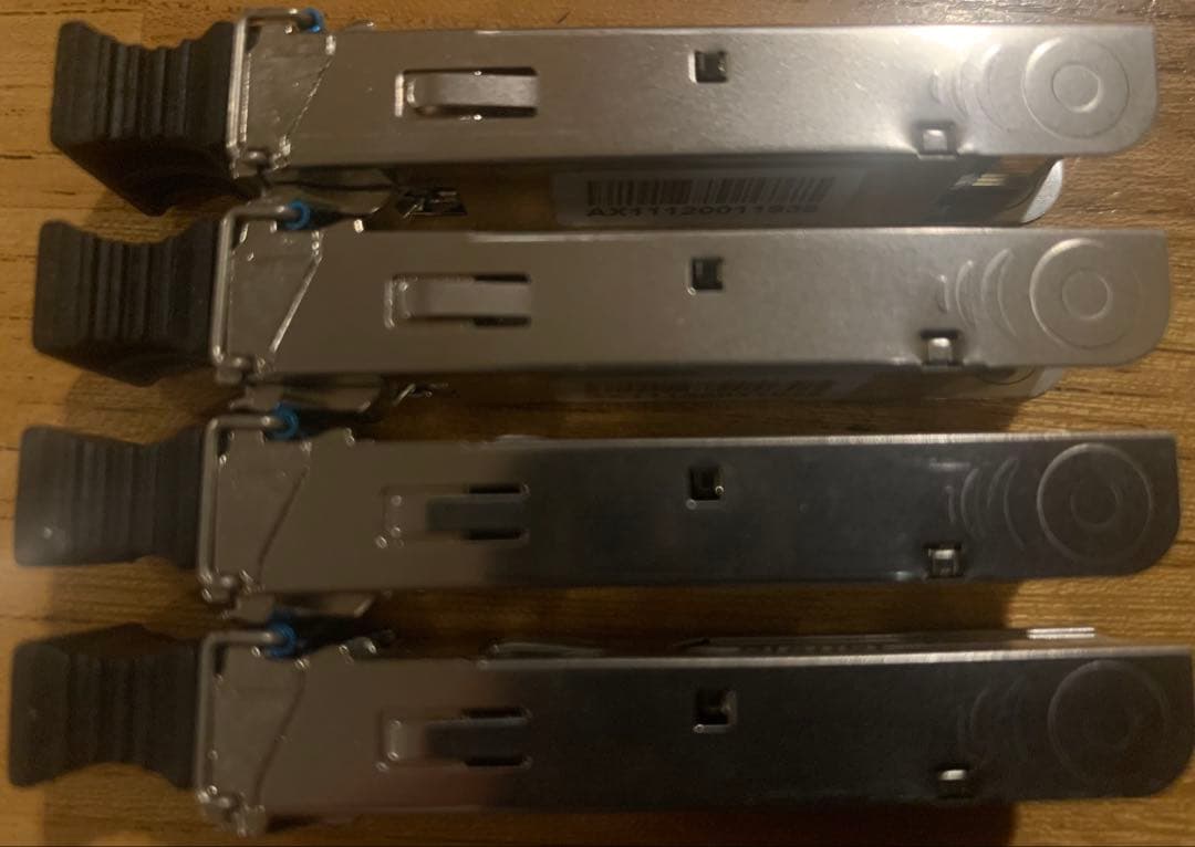 GSFIBER-SFP-10K光トランシーバー4個、ギガ、1310nm 10km