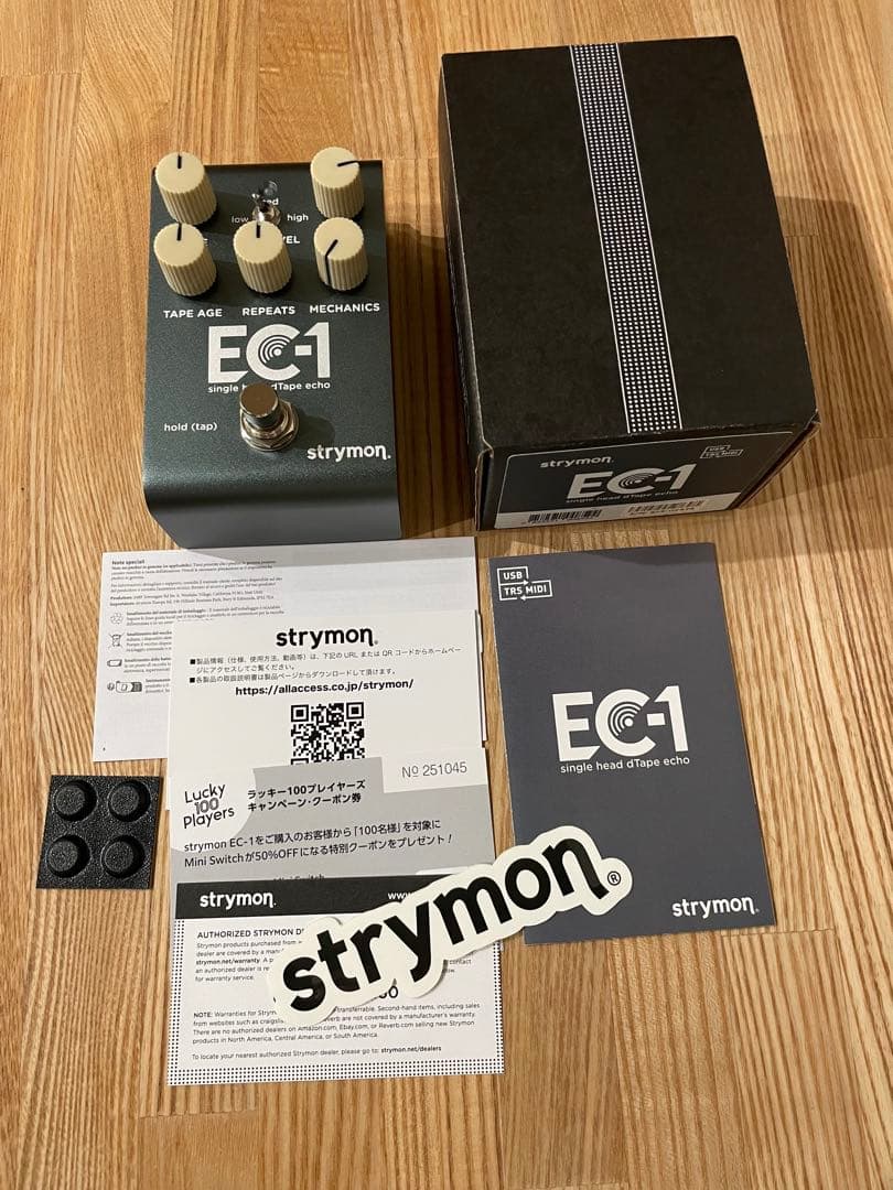 strymon EC-1 dTape echo テープエコー