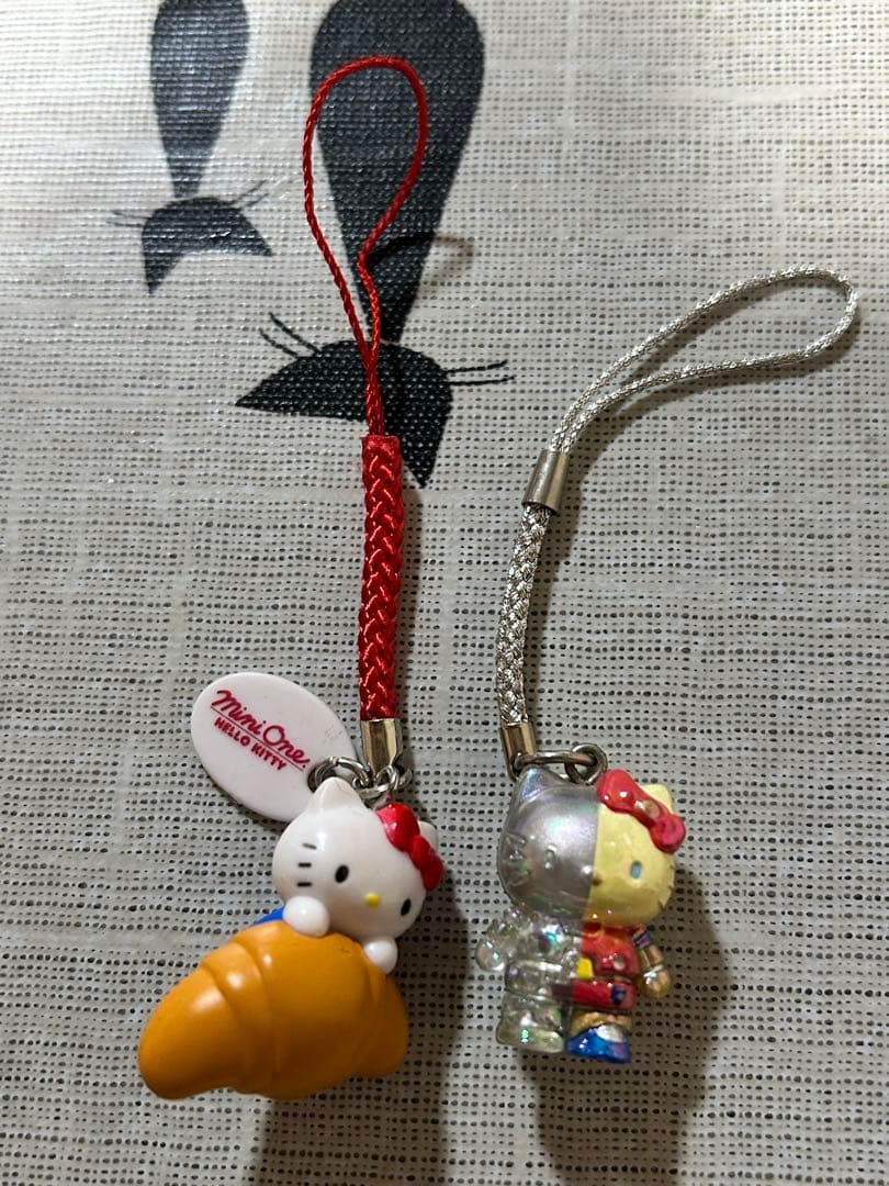 ご当地限定キティ根付け