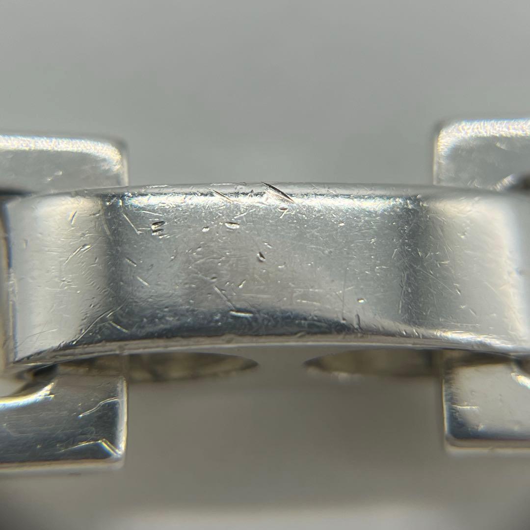 グッチ GUCCI スクエアリンク ブレスレット SV925 オールド 希少