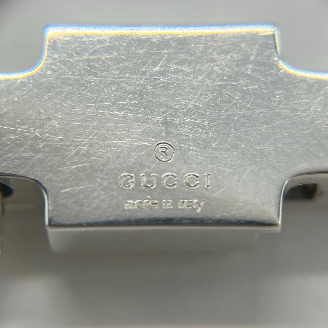 グッチ GUCCI スクエアリンク ブレスレット SV925 オールド 希少