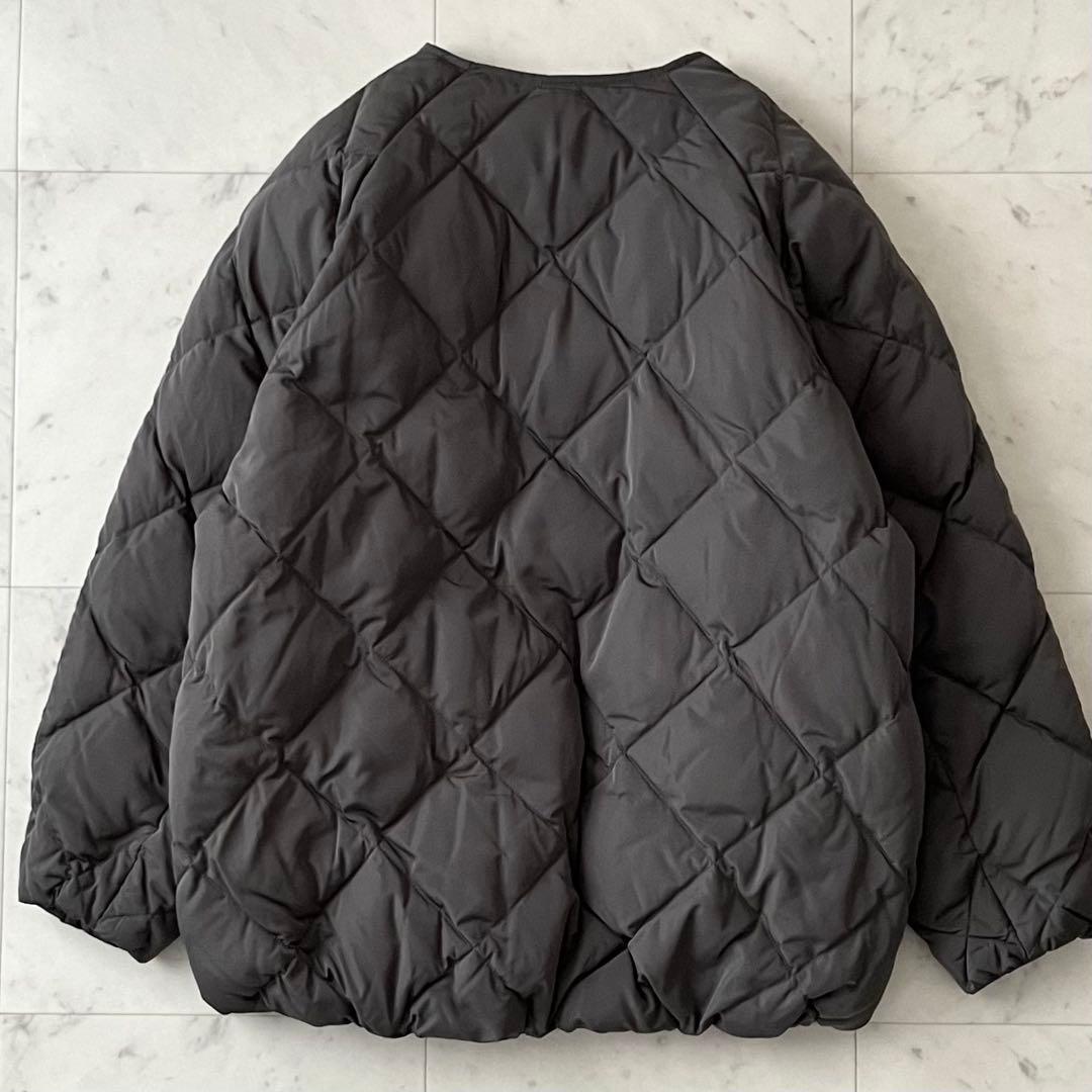 美品＊アーバンリサーチ コクーンキルティングダウン acuta カーキグレー系