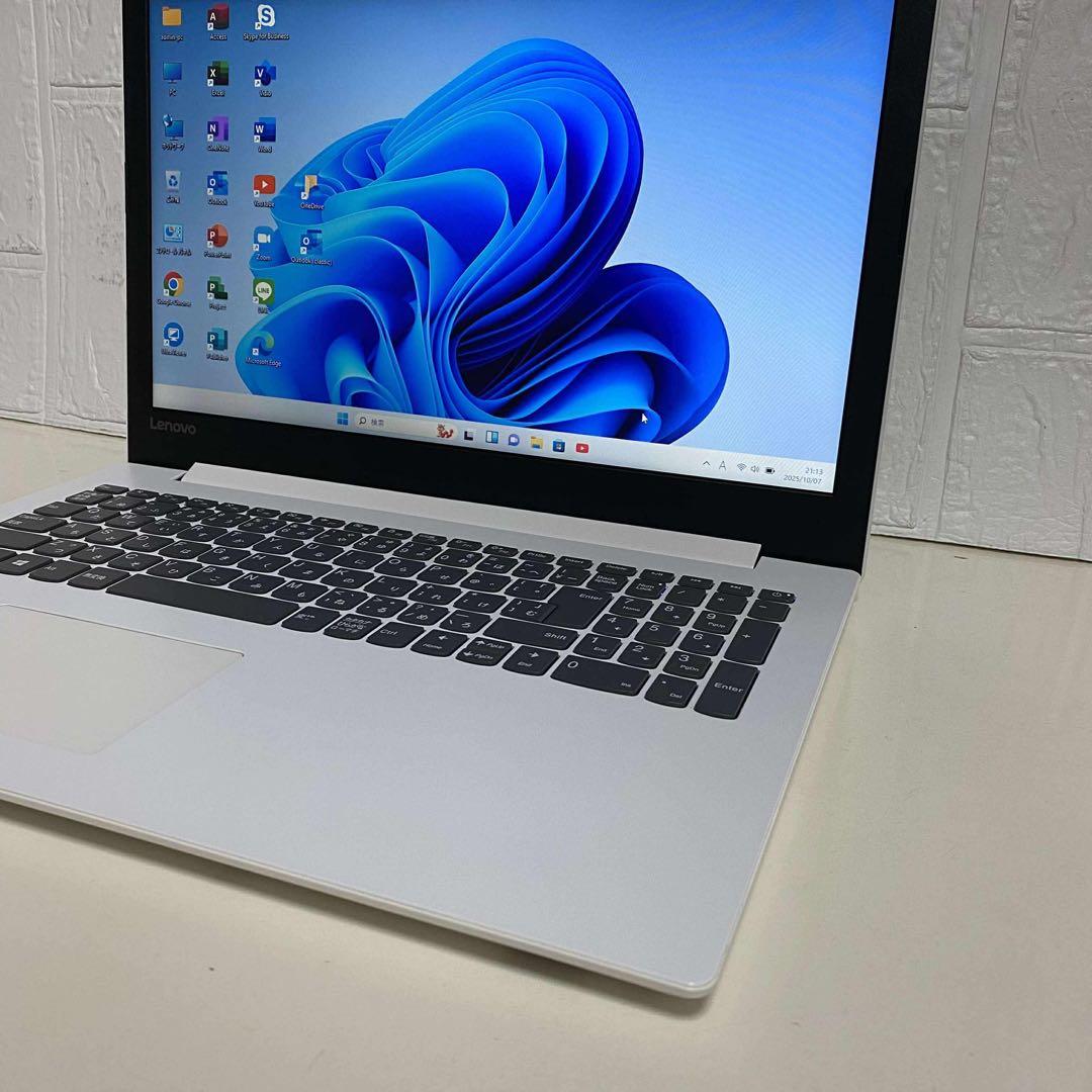 Windows11 オフィス2024年　SSD 256GB 美品レノボノートPC