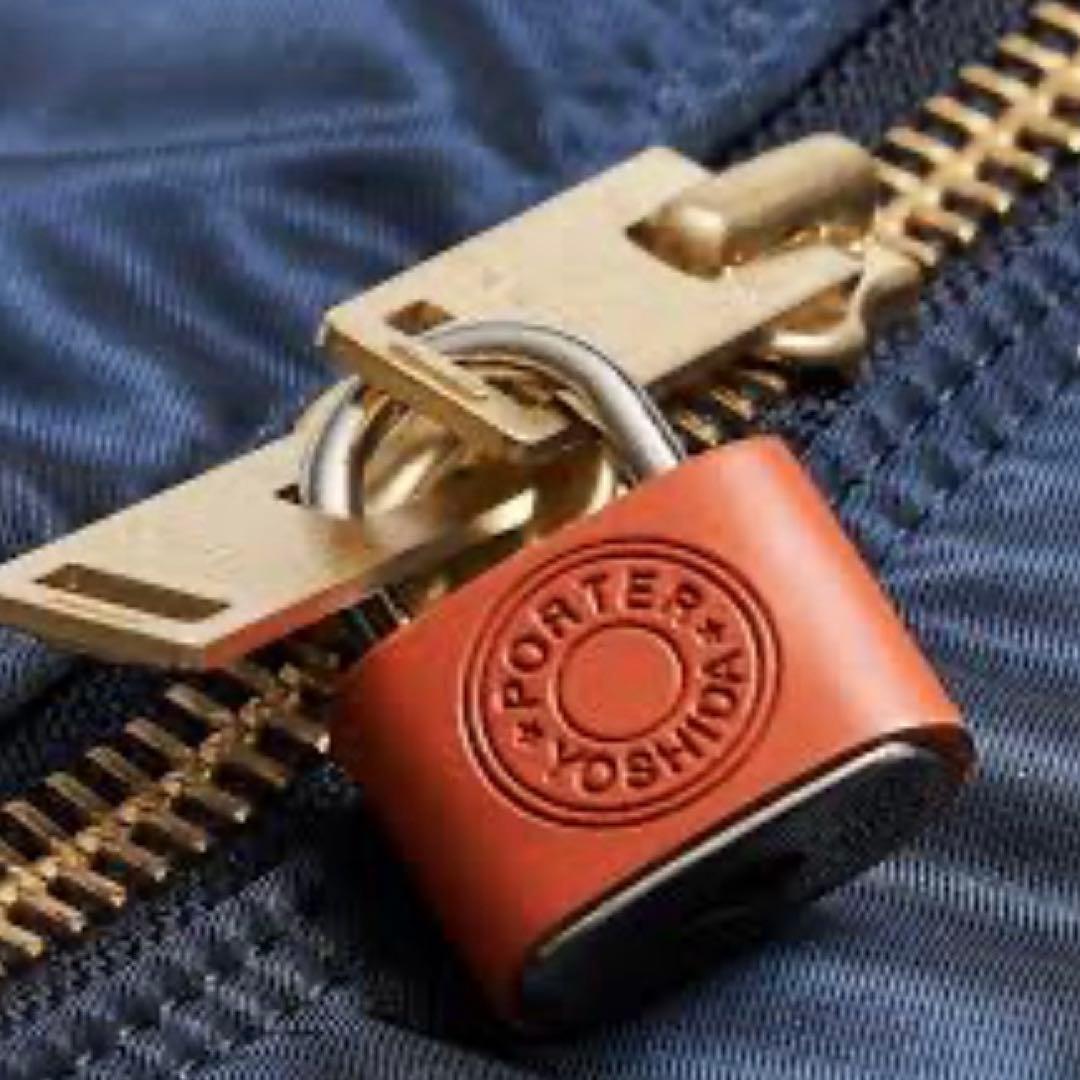 新品未使用　ポーター　南京錠　パドロック　キーホルダー　3点セット