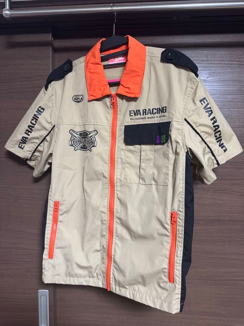 完売品2018エヴァンゲリオンレーシング ZIPシャツ Lサイズ デッドストック