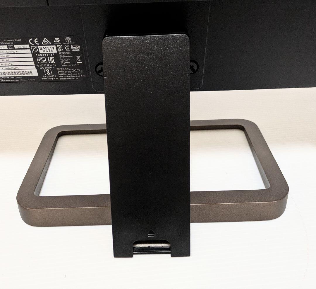 【美品】BenQ MOBIUZ EX2780Q ゲーミングモニター 27インチ