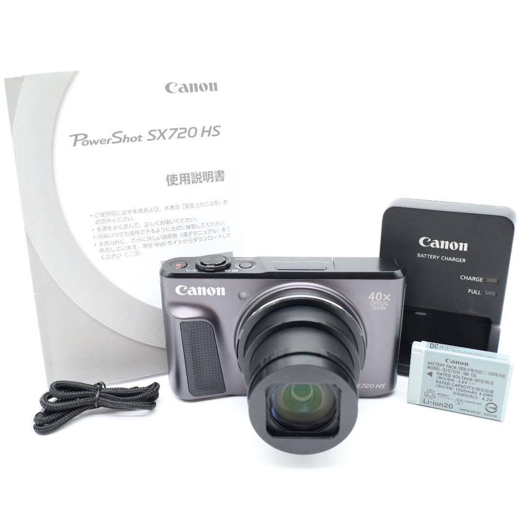 ■ほぼ新品■ CANON PowerShot SX720 HS ブラック