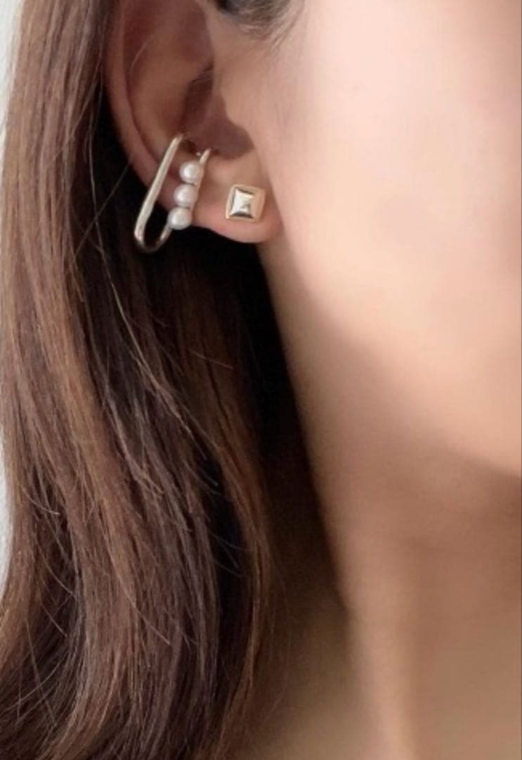 リクエスト「専用商品」LAH シルバー スクエアピアス