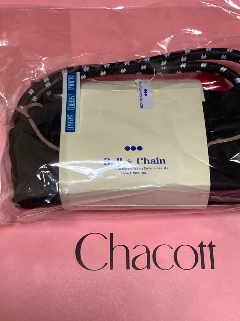 ボールアンドチェーンPARIS パリ　黒　ブラックL