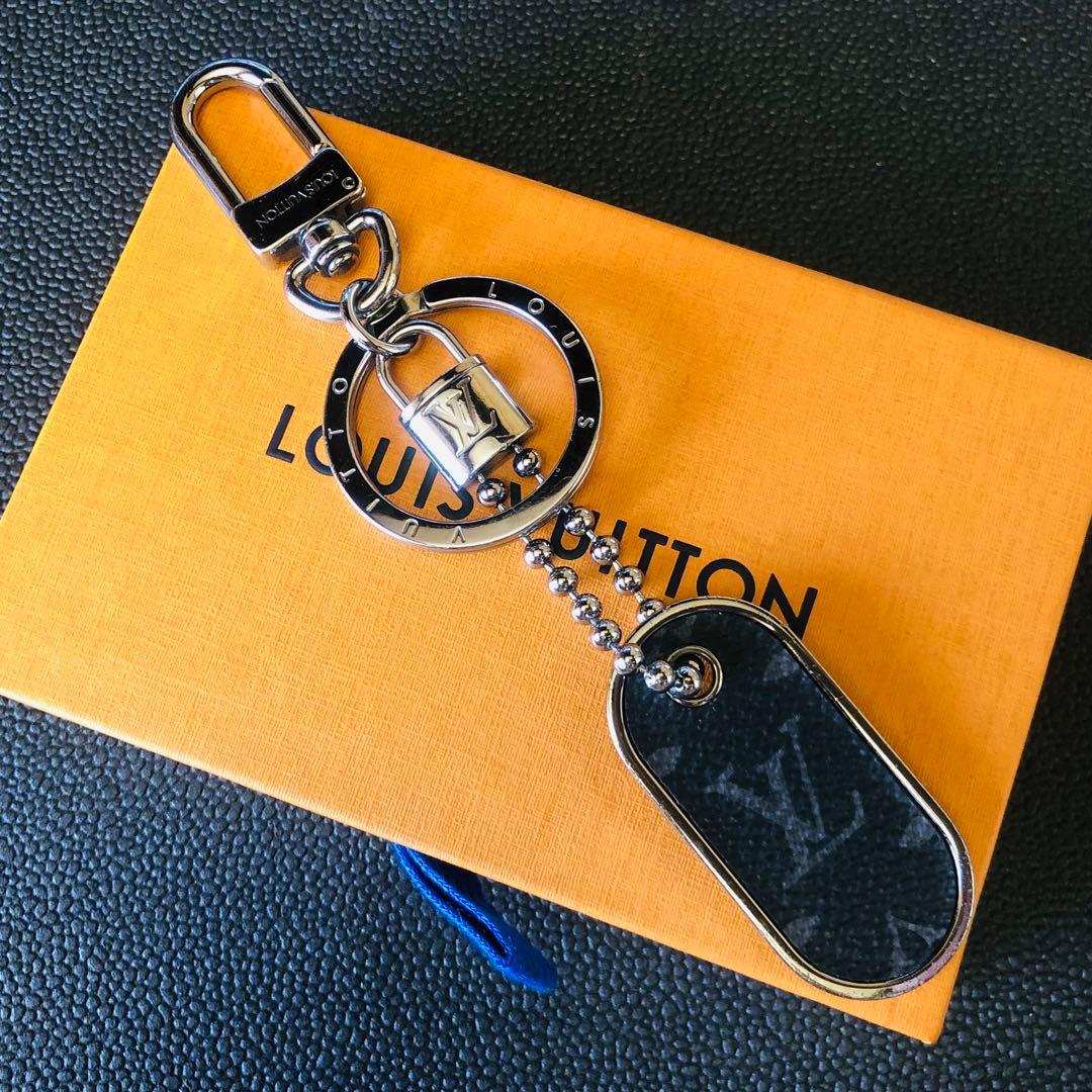 LOUIS VUITTON ポルトクレ タブ モノグラムID キーホルダー極美