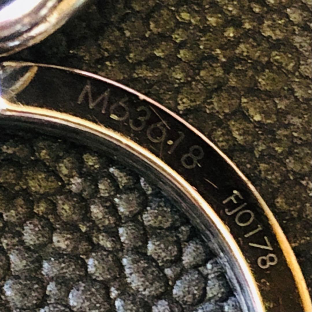 LOUIS VUITTON ポルトクレ タブ モノグラムID キーホルダー極美